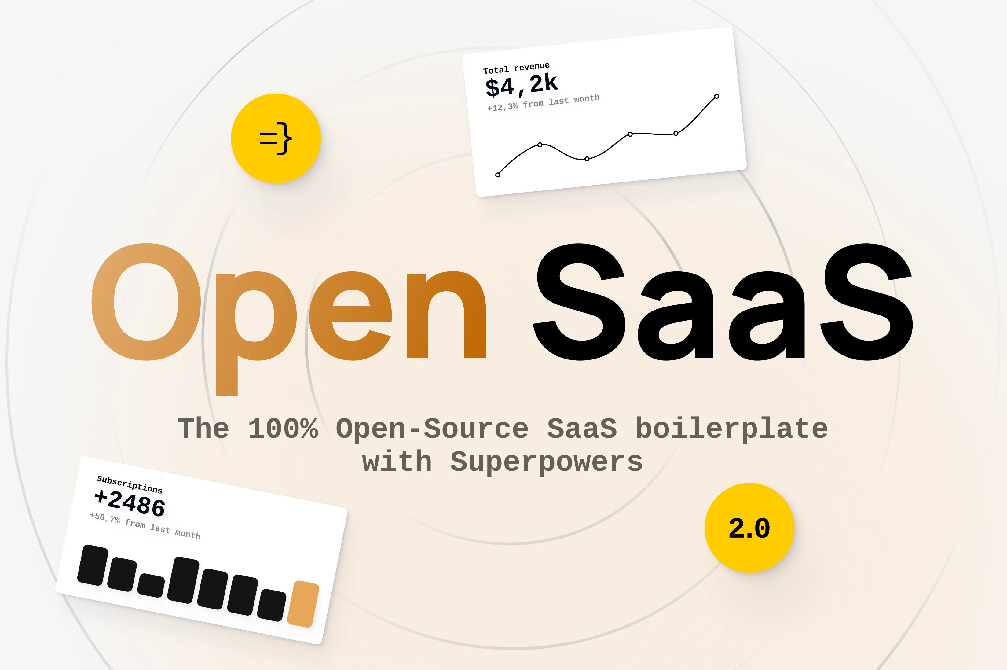 Open SaaS v2.0 Banner