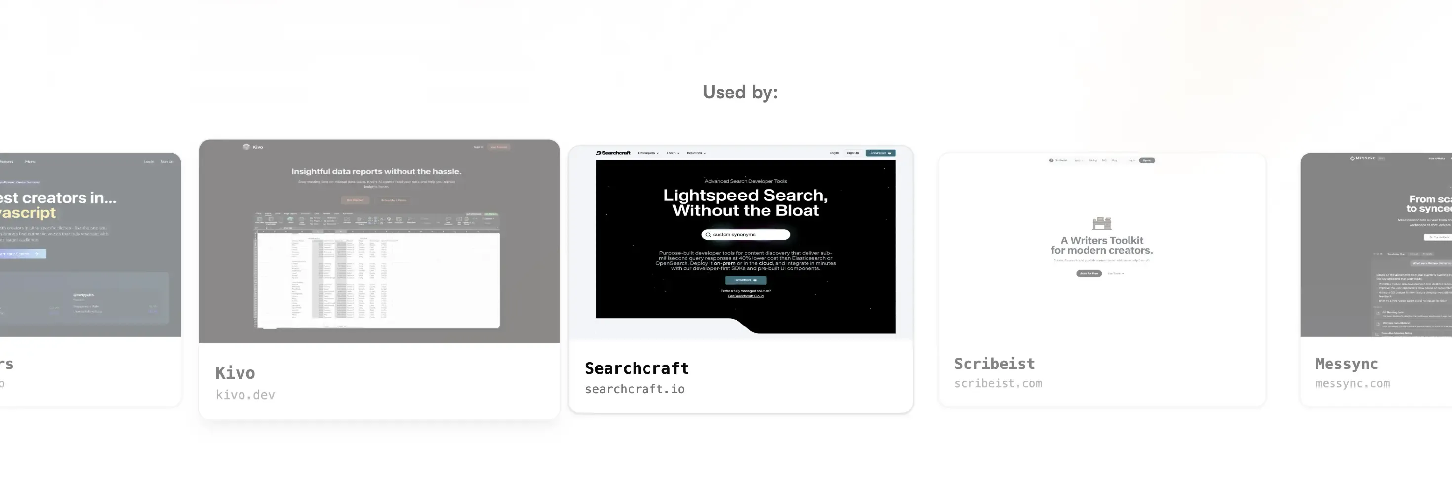 Open SaaS is used by thousands of developers