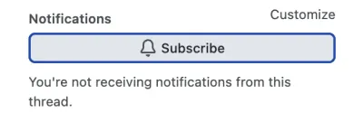 Subscribe to an Epic